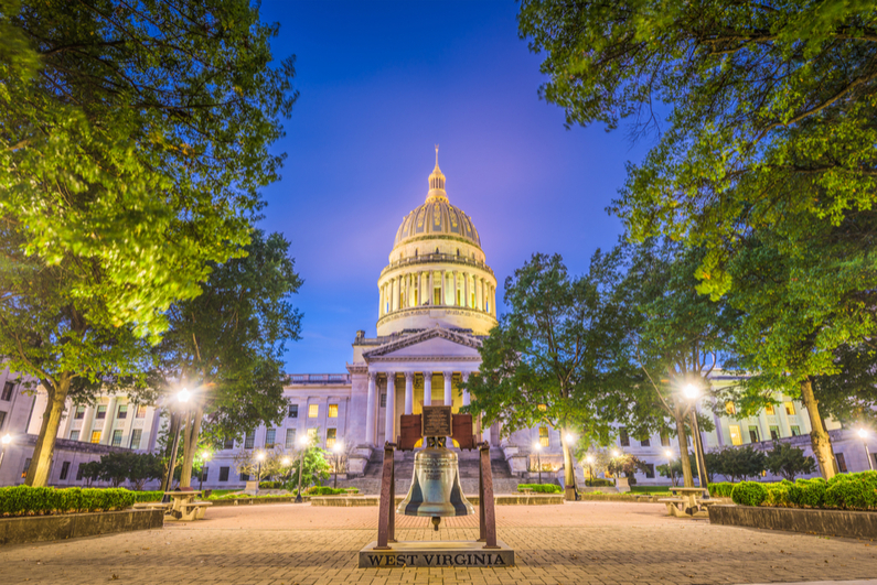 West Virginia's state capitol building