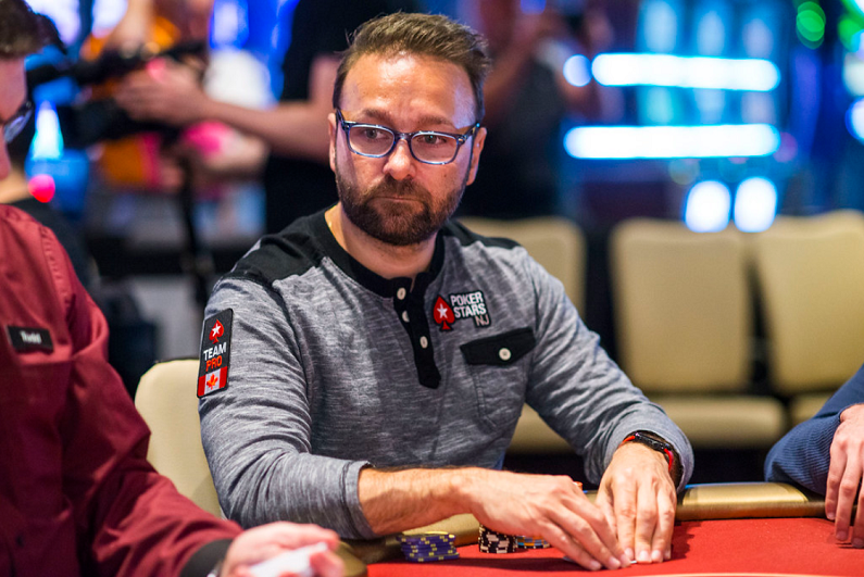 Daniel Negreanu playing poker