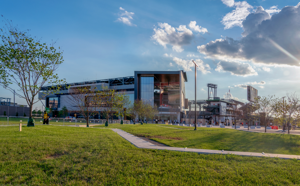 Washington D.C.'s Audi Field stadium exterior