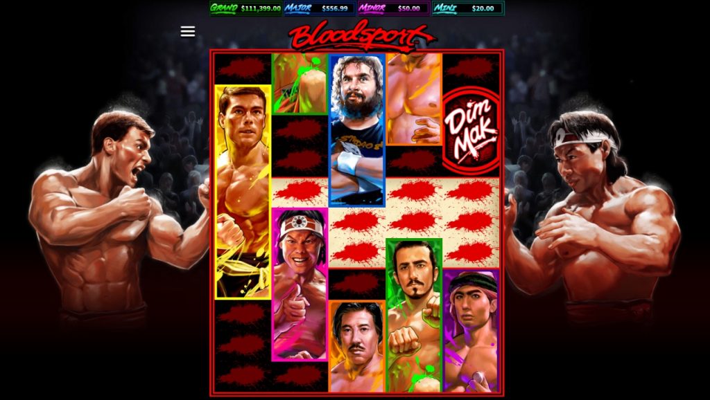 Bloodsport slot by Skywind